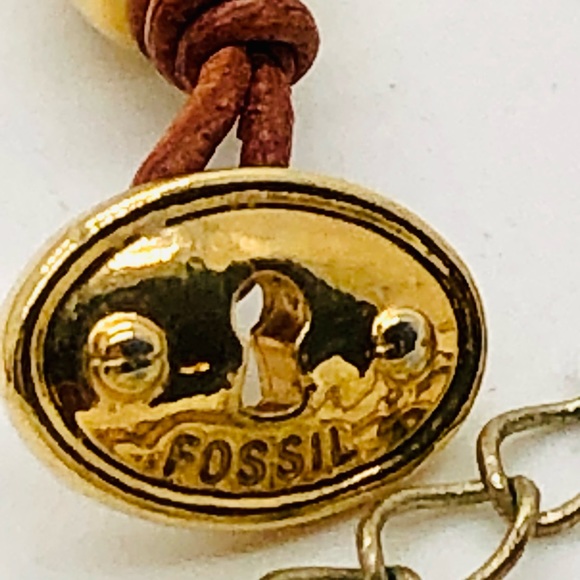 Vintage Fossil Bracelet & Fan Necklace - Picture 4 of 9